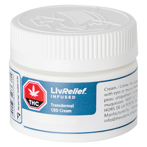 LivRelief Infused Transdermal CBD Cream (NS) Topical
