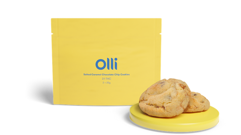 Olli Salted Caramel Chocolate Chip Cookies Baked Goods