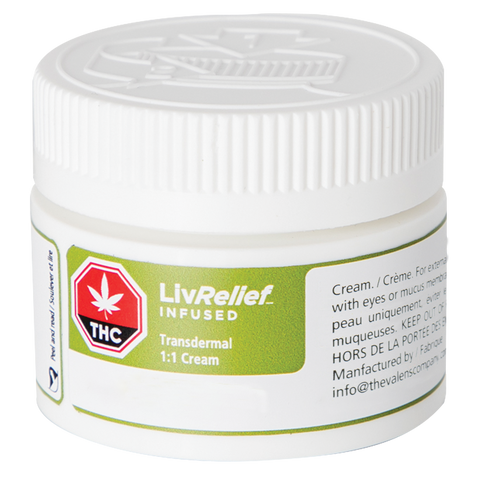 LivRelief Infused Transdermal 1:1 Cream (NS) Topical